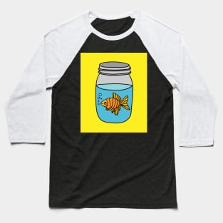 Cute Goldfish Fish In The Aquarium Baseball T-Shirt